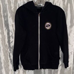 Quicksilver Zip-Up Hoodie with Logo Youth Size Medium 🔥 P1